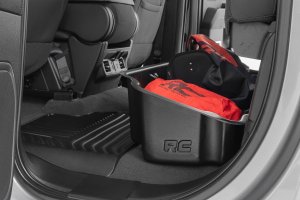 Chevrolet Silverado 1500 Under Seat Storage - Rear - Rough Country - Custom-Fit - '19-'24